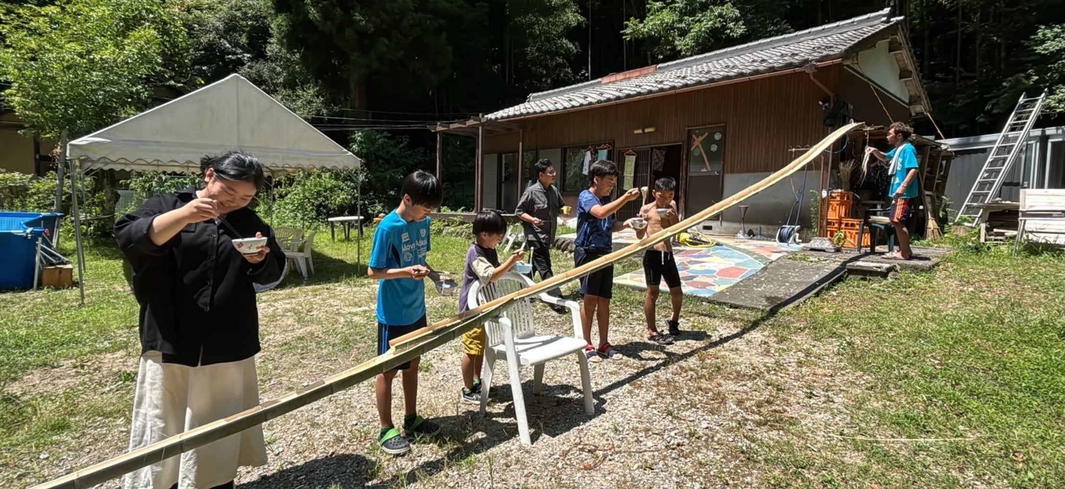 週2回は大自然の中で過ごす