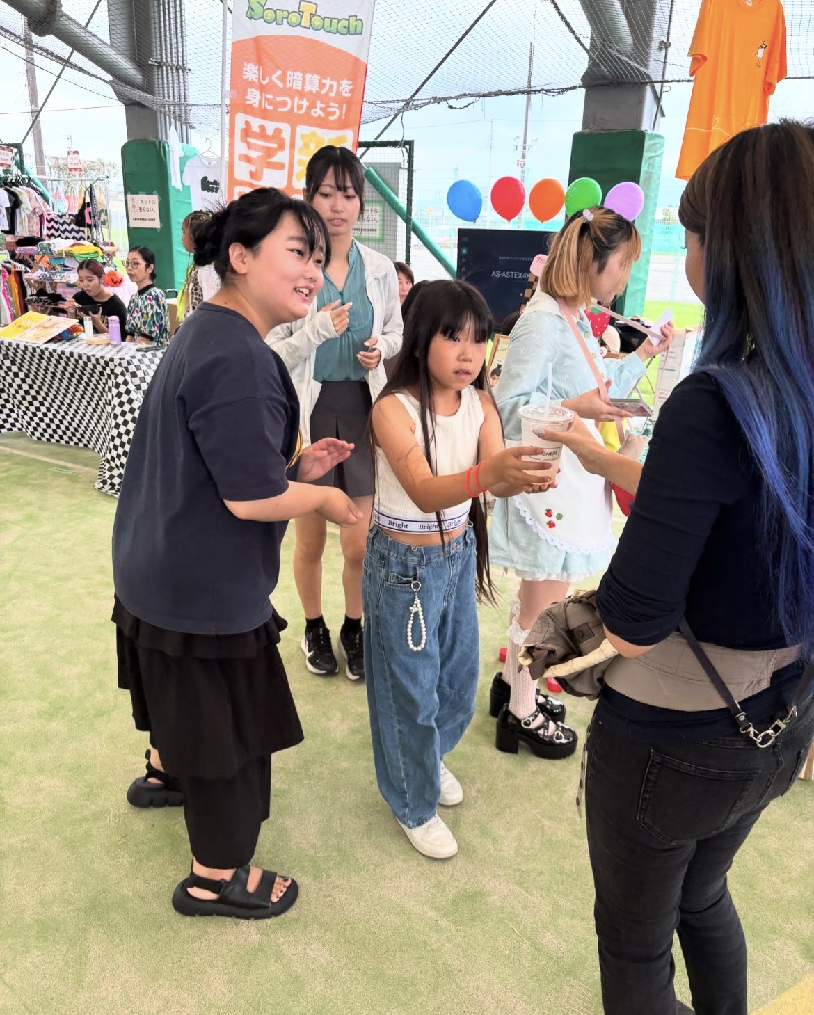 MARKTフェス、出店（岐阜市：フリースクール：通...